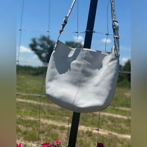 Tignanello White Shoulder Bag